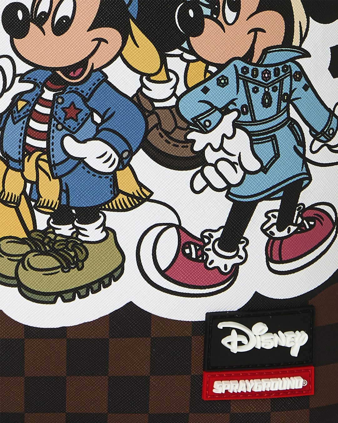 Mochila Sprayground - Mickey Crew Ready (Colab Oficial Disney)