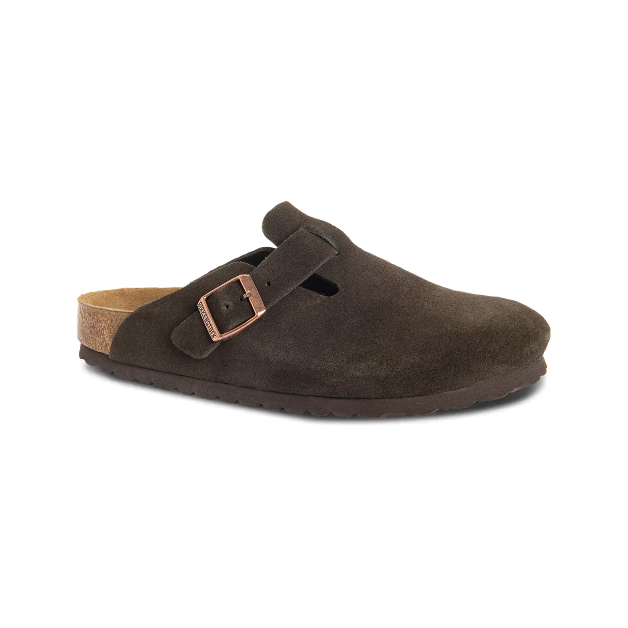 Birkenstock Boston Suede - Café