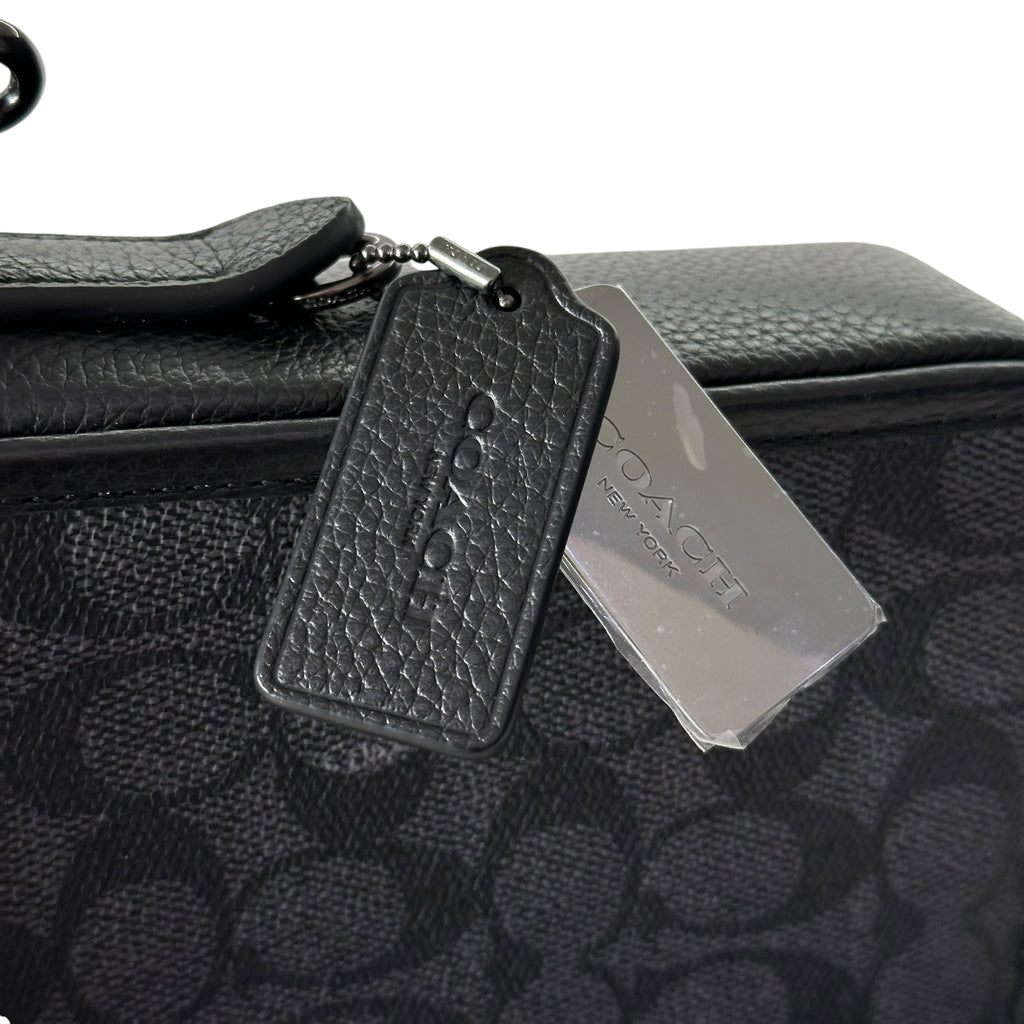 Bolsa Cruzada - Signature Canvas Black