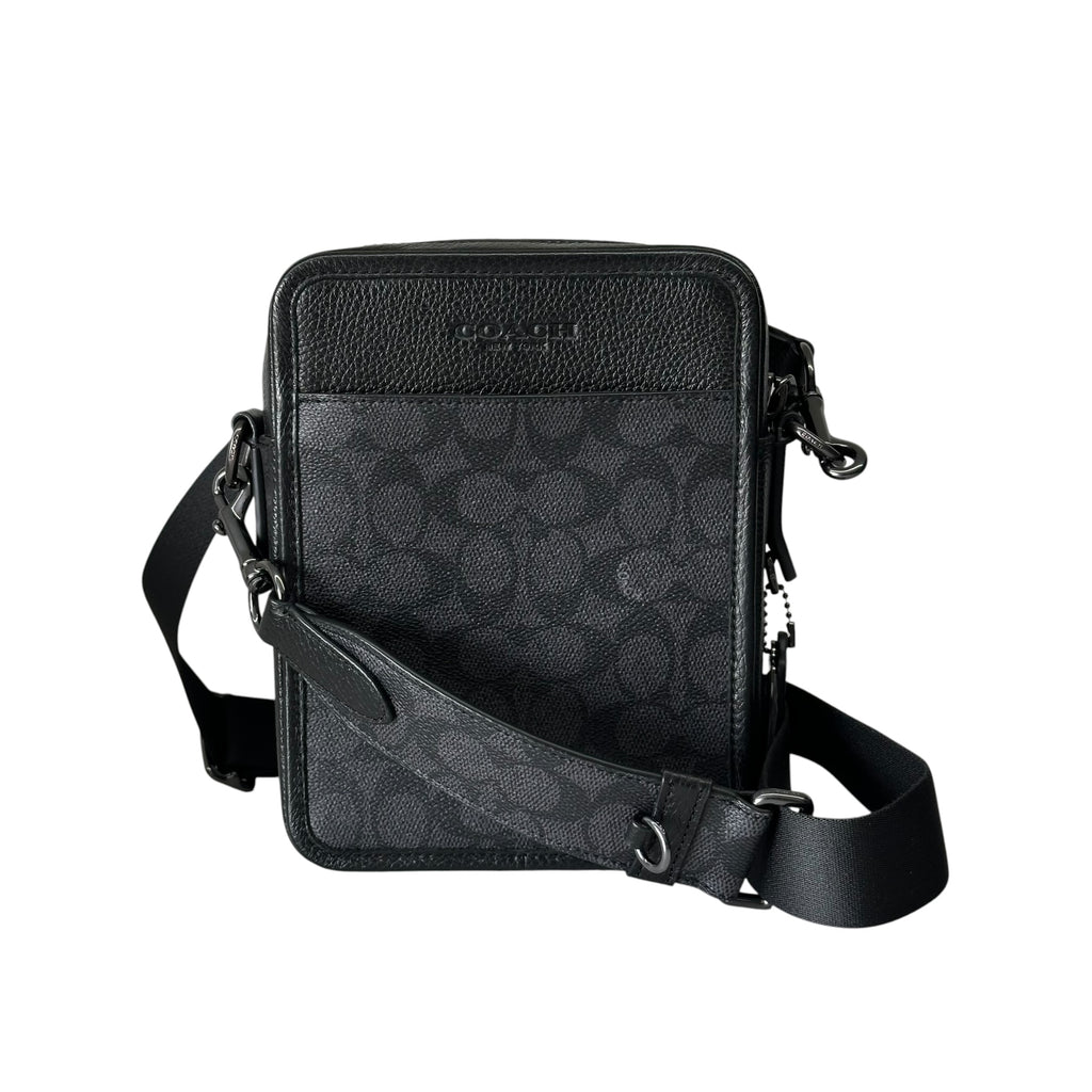 Bolsa Cruzada - Signature Canvas Black