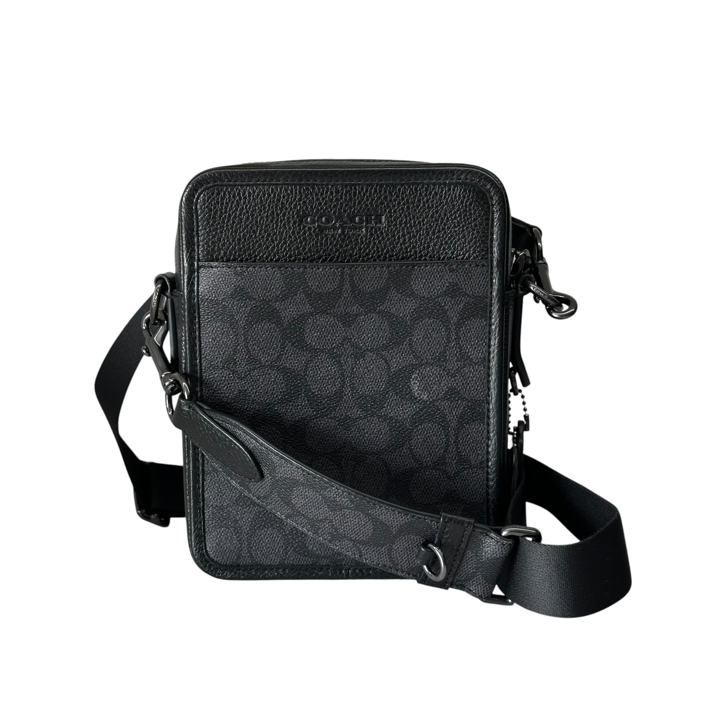 Bolsa Cruzada - Signature Canvas Black