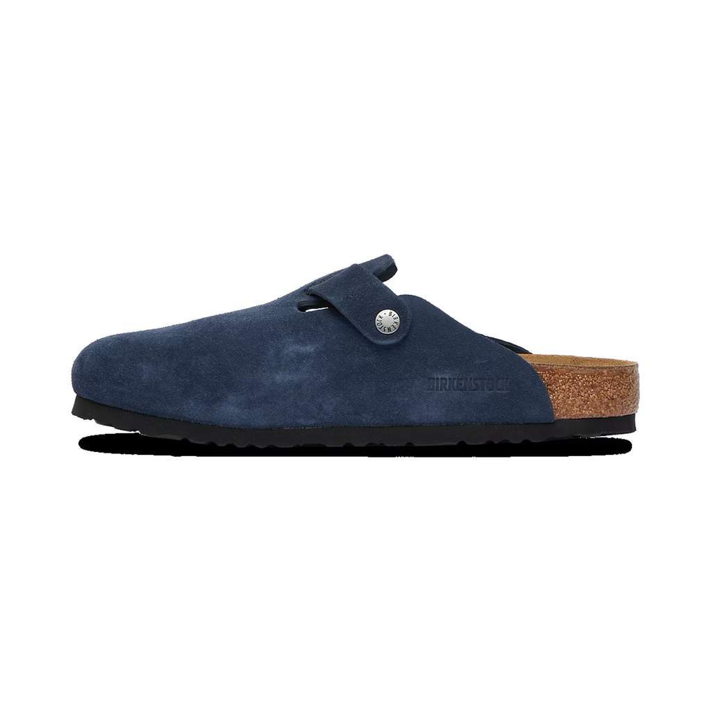 Birkenstock Boston Suede - Azul