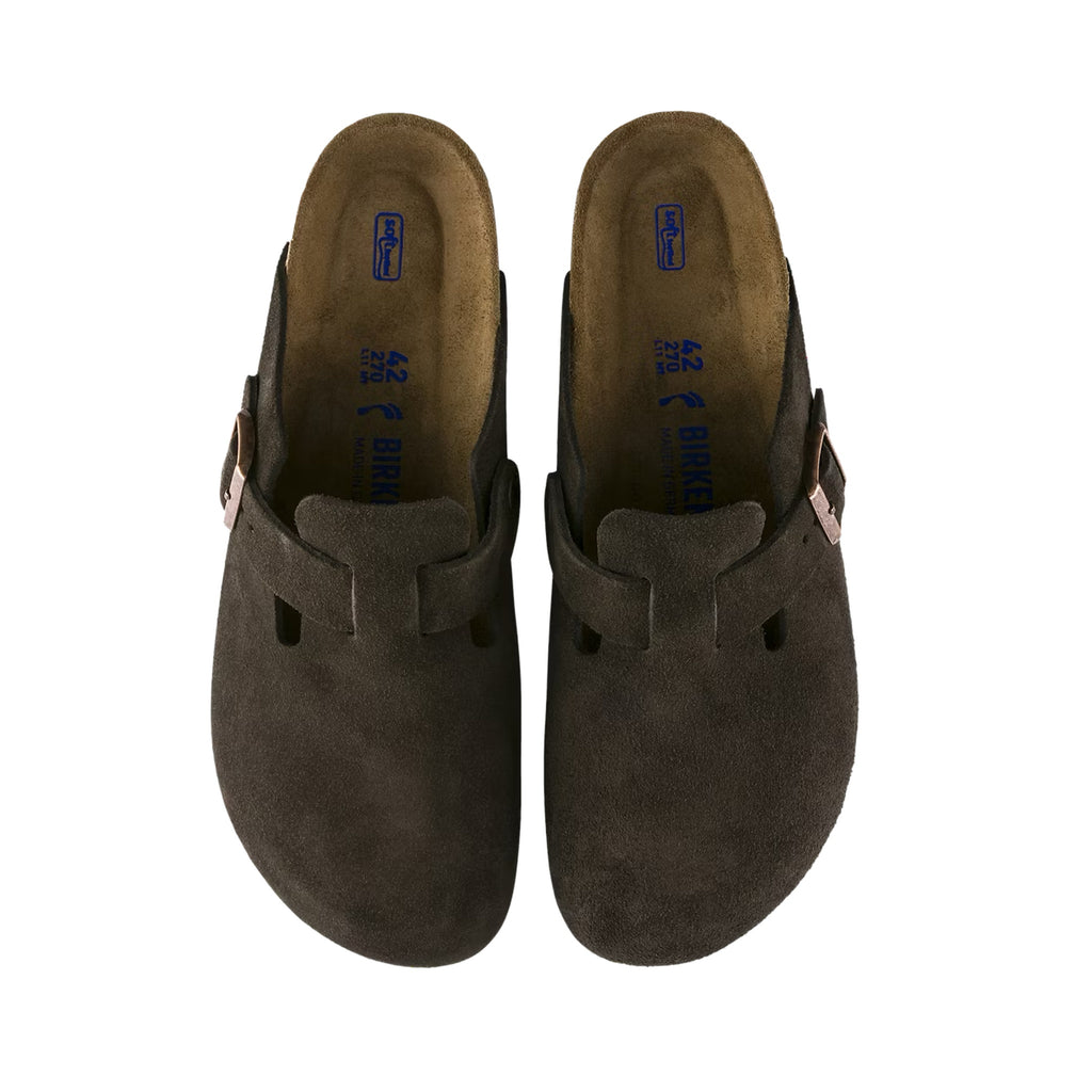 Birkenstock Boston Suede - Café