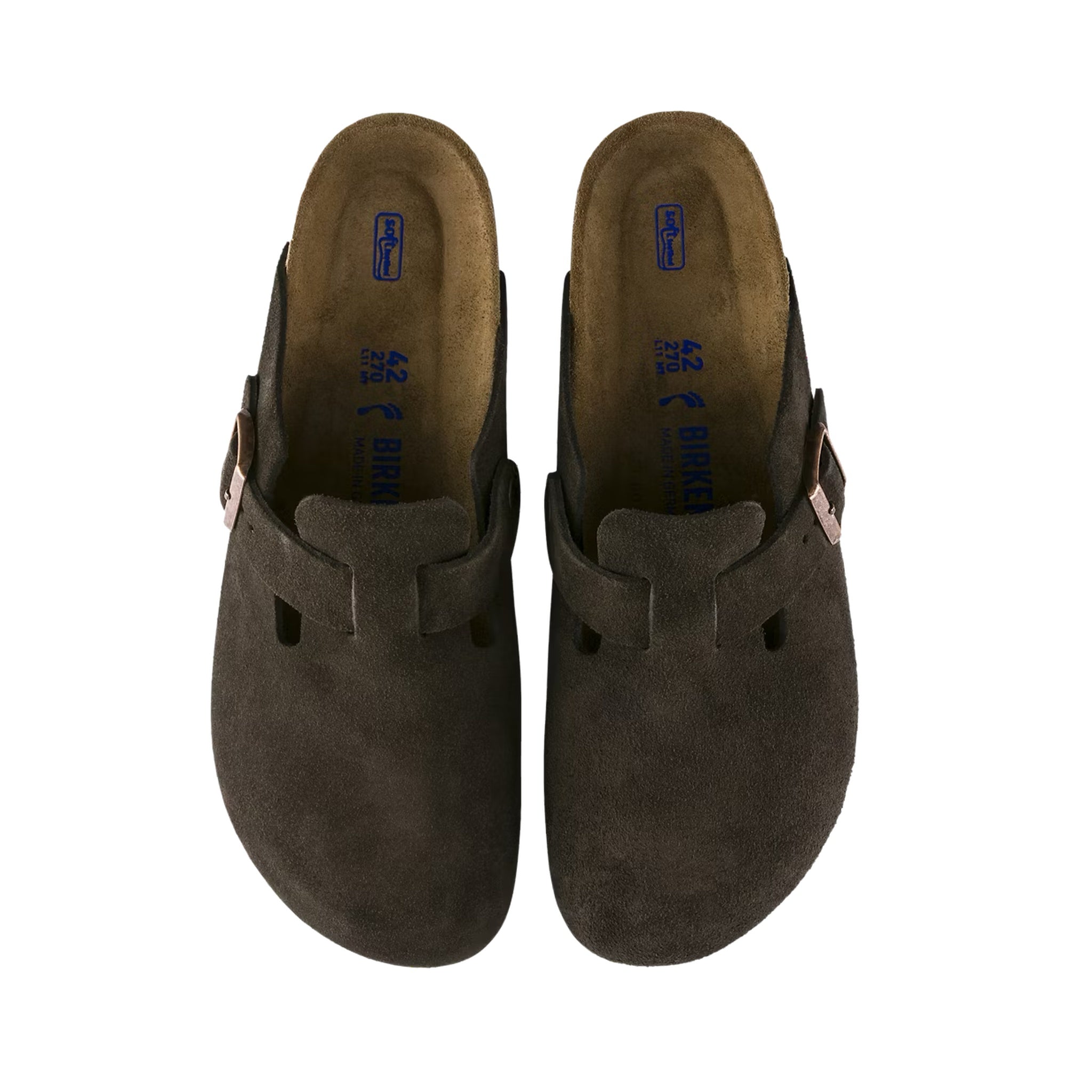 Birkenstock Boston Suede - Café