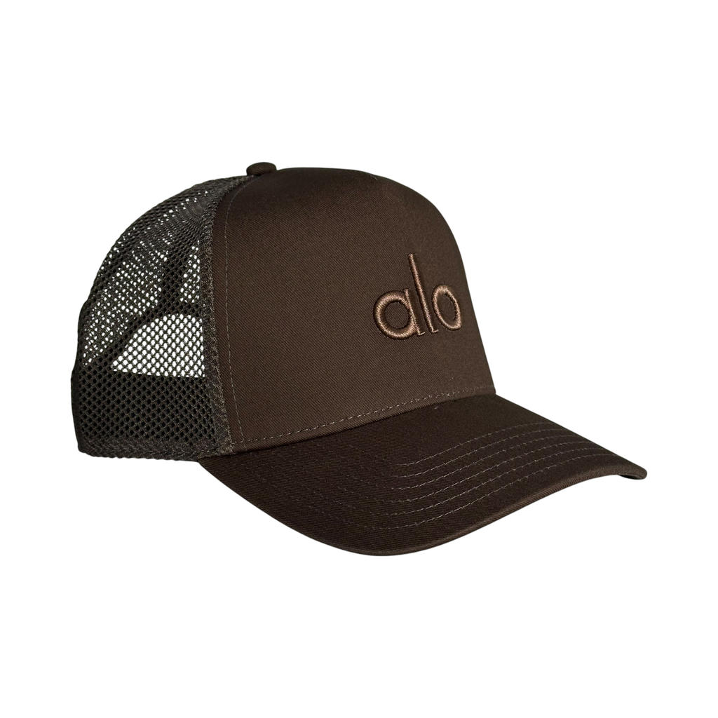 Gorra Alo Trucker - Café