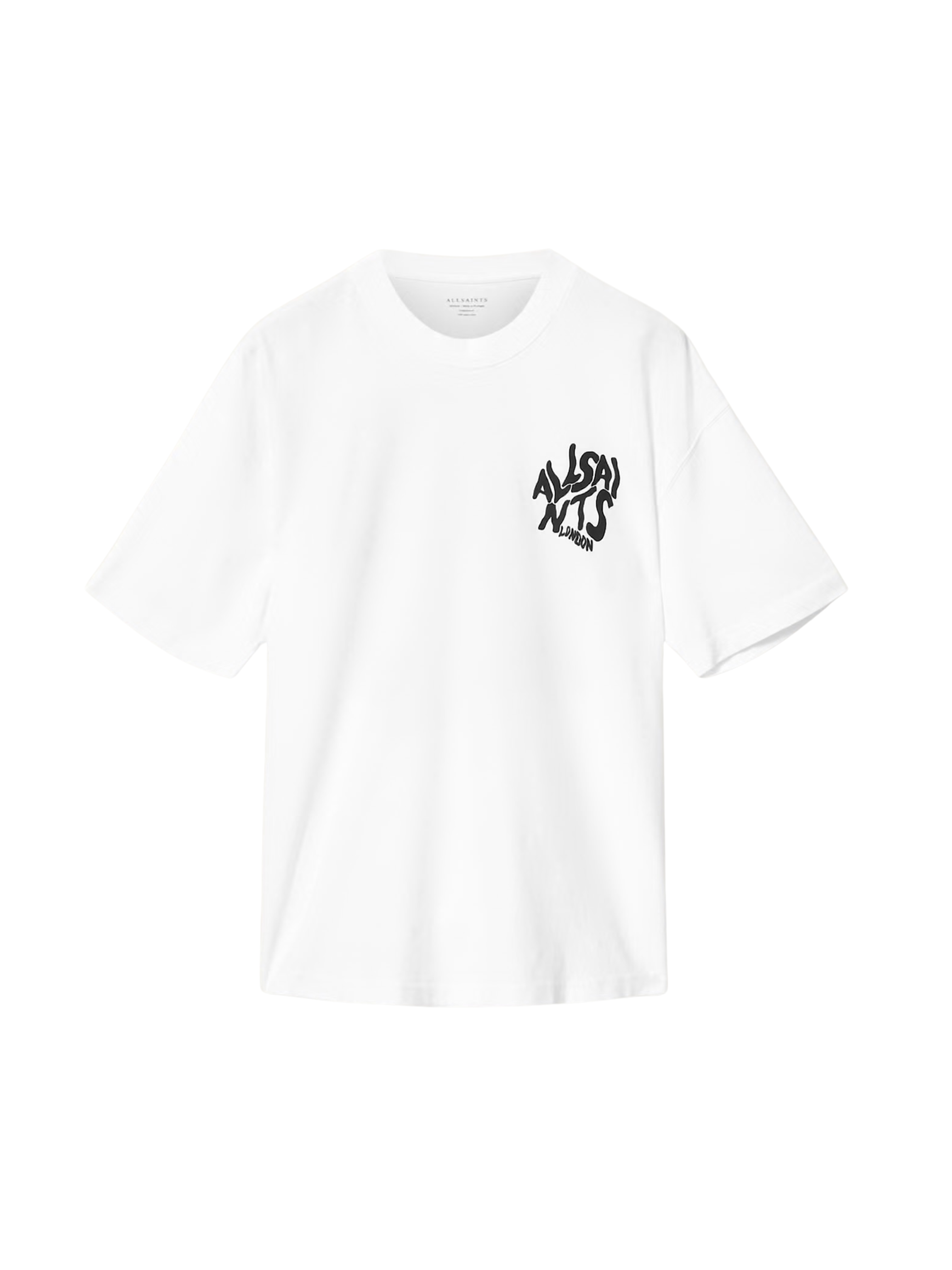 ALLSAINTS ORLANDO - ASHEN WHITE