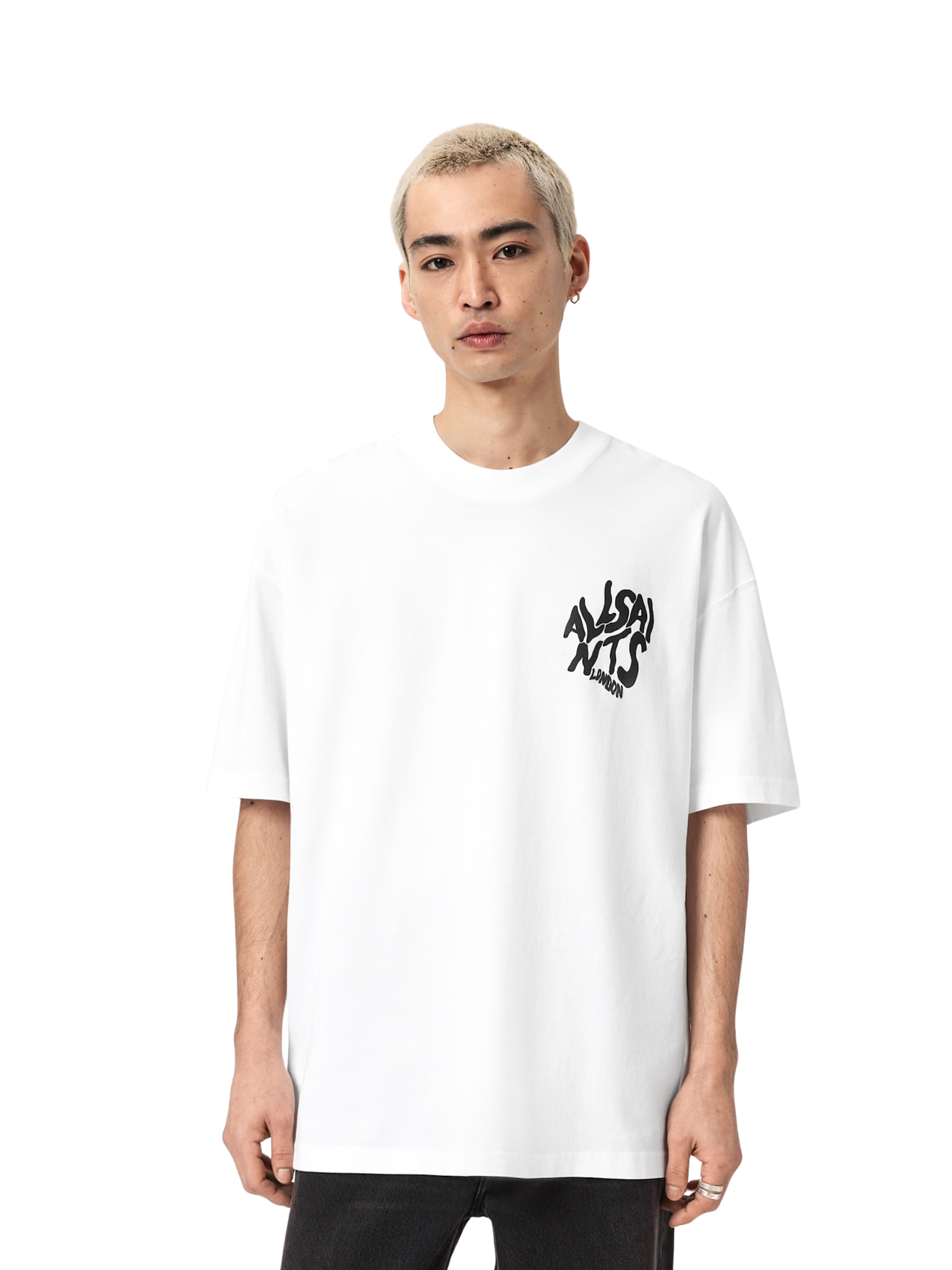 ALLSAINTS ORLANDO - ASHEN WHITE