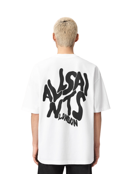 ALLSAINTS ORLANDO - ASHEN WHITE