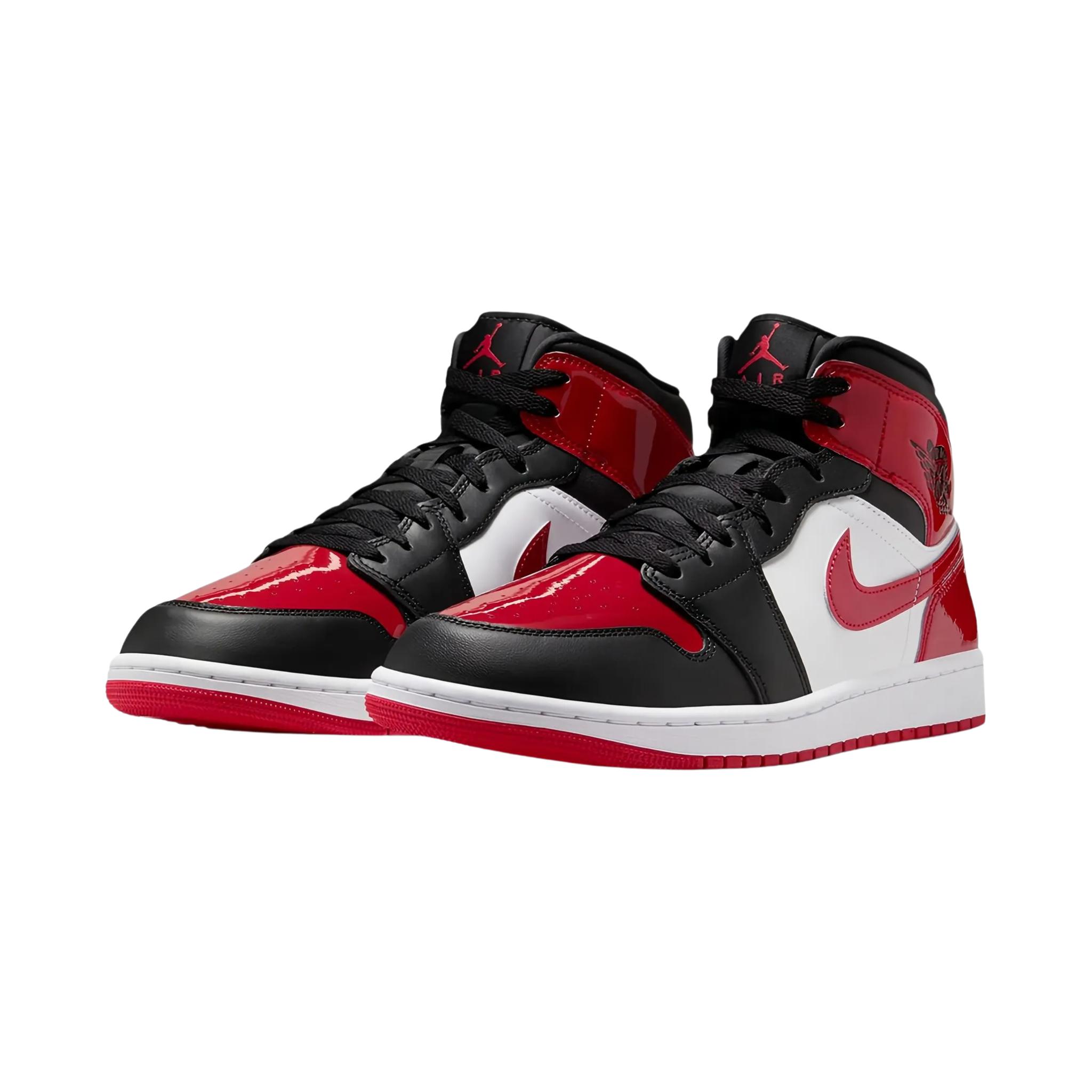 Air Jordan 1 Mid - Varsity Red/White