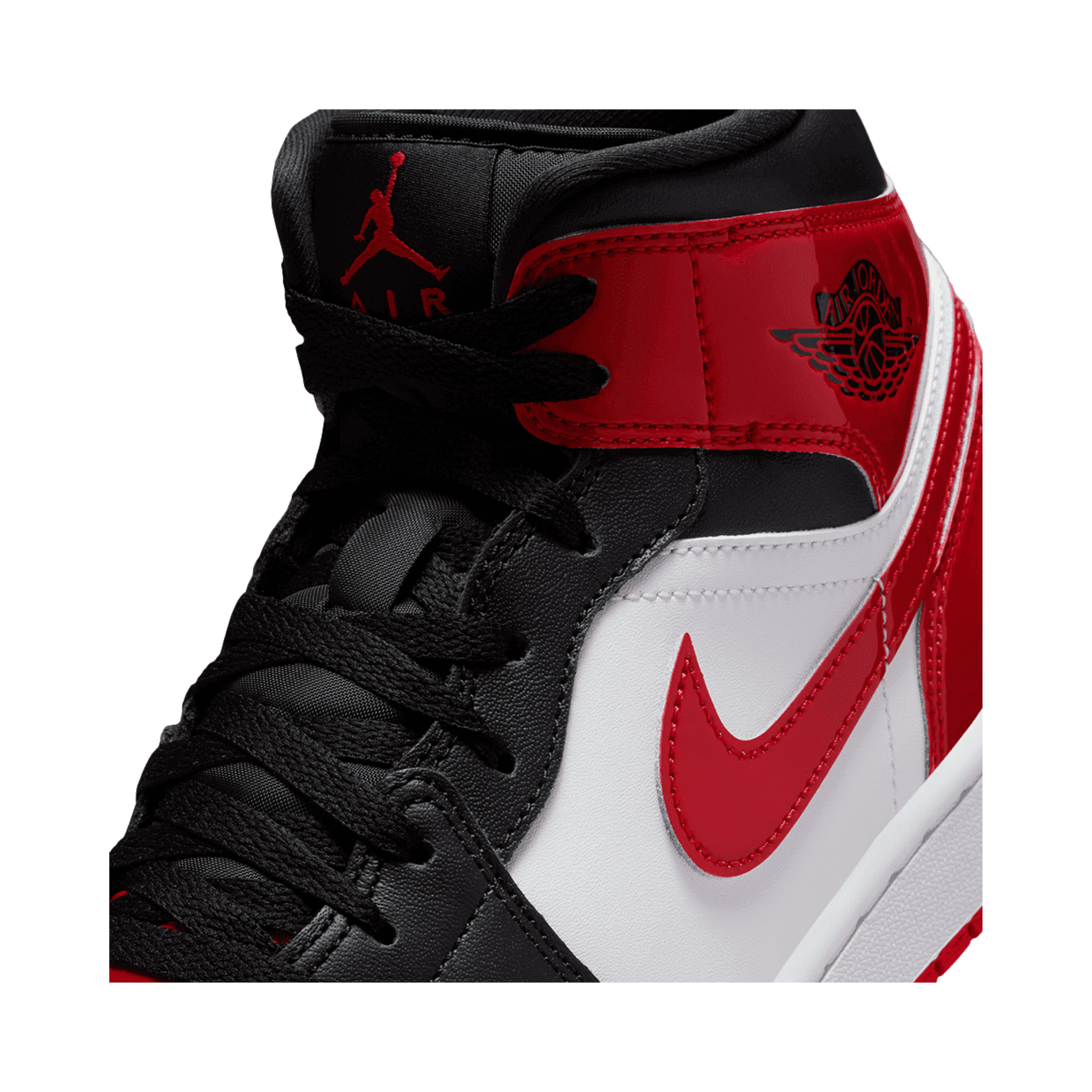 Air Jordan 1 Mid - Varsity Red/White