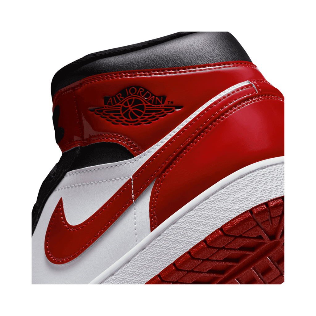 Air Jordan 1 Mid - Varsity Red/White